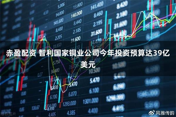 赤盈配资 智利国家铜业公司今年投资预算达39亿美元